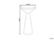 Side Table WINISK Metal Silver_1153995