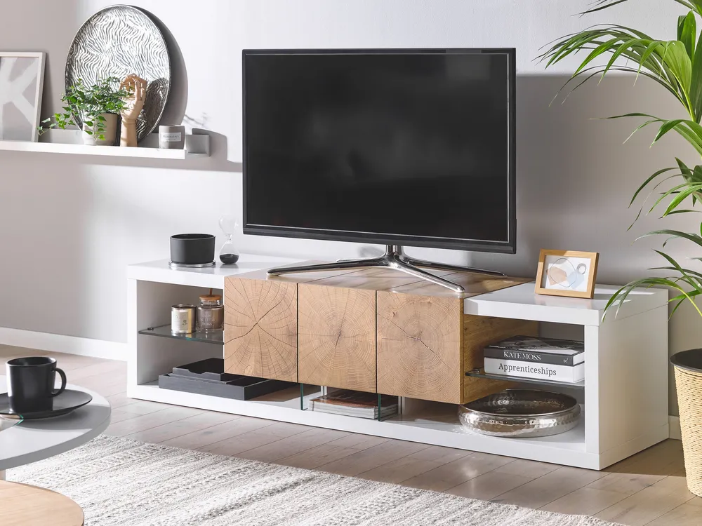 TV Stand FULERTON White