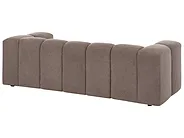 Sofa 3-seter ANTOLA Bouclé Gråbrun_1161629