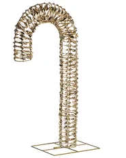 Utomhusdekoration LED NORRESO 74 cm Polkagris Guld_1015642