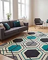 Rug GIRESUN Multicolour 140 x 200 cm