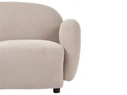 Sofa 3 Seater JULE Boucle Beige_1125975
