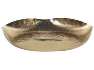 Set of 3 Trinket Dishes UJUNG Metal Gold_849383