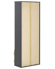 4 Tier Bookcase SALTER 163 cm Brown/ Black_778375