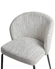 Set med 2 matstolar ZANA Vit_938848