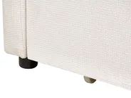 Daybed with Storage VITTEL Fabric Light Beige 90 x 200 cm (EU Single)_876423