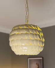 Pendant Lamp MASKELIYA Coconut Shell Beige_1036610
