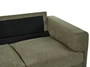 Sofa 2 Seater LOUSTO Fabric Green_1043755
