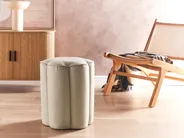Sittpuff TAPPEN Konstlinne Beige_897451