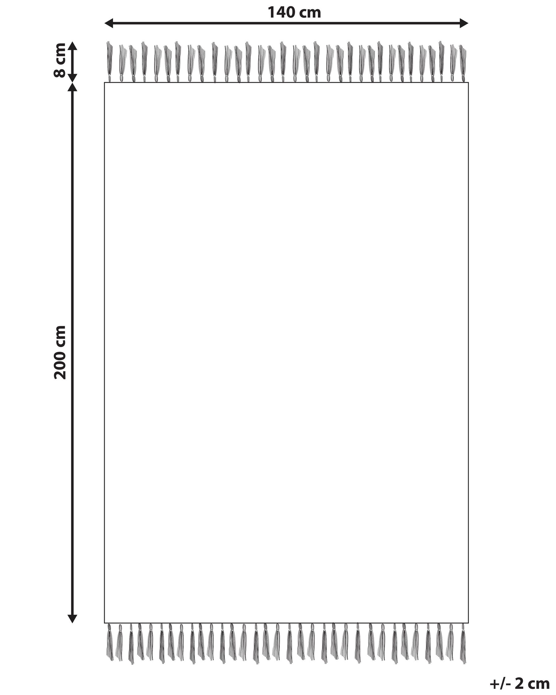 Matta SAMLAR Brun 140 x 200 cm Jute_852655