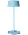 Trådløs LED-bordlampe GUDER Med dimmer Metall Blå