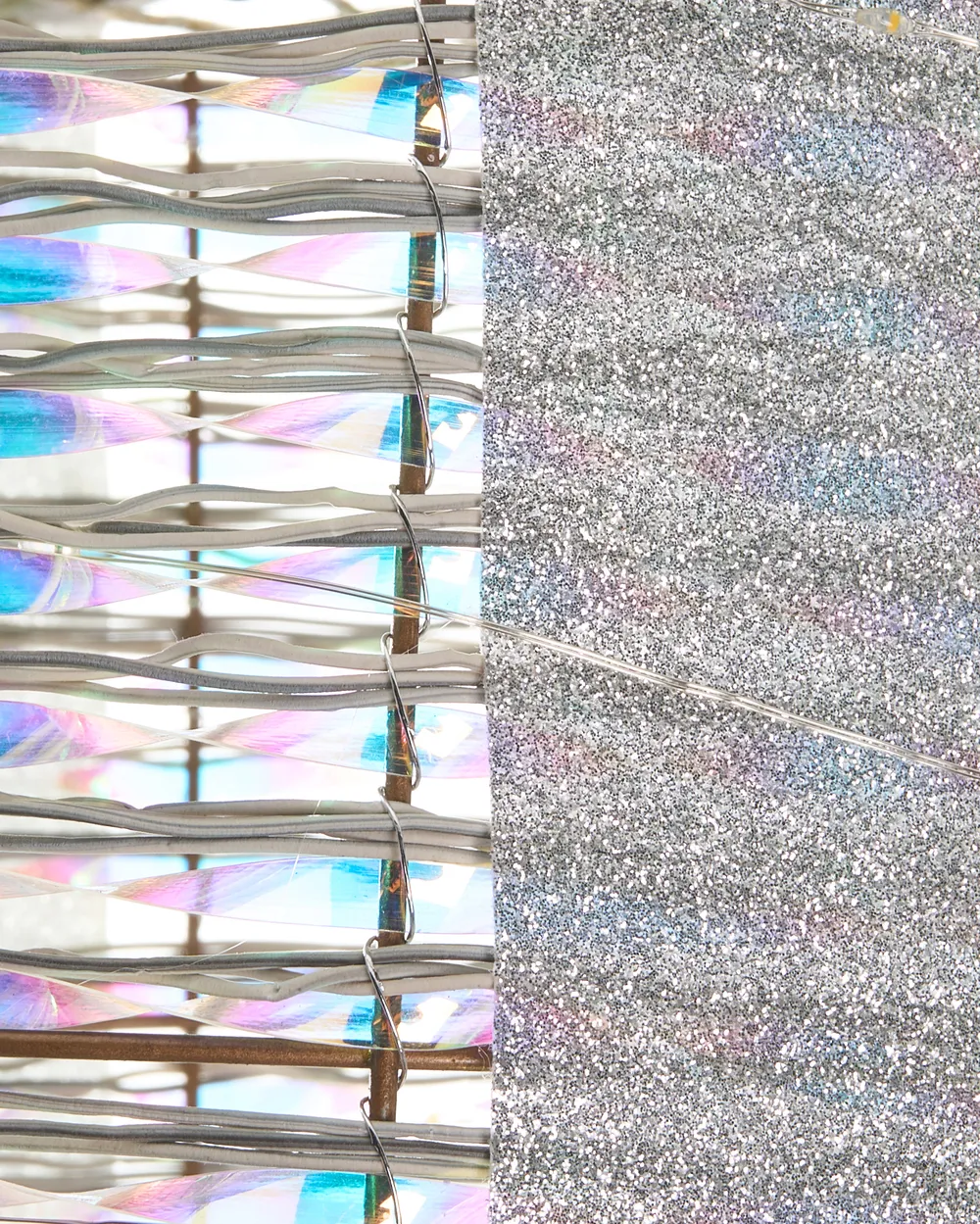 Set med 3 juldekorationer LED JULSO 20/25/30 cm Julklappar Silver_1025424