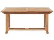 Garden Dining Set 6 Seater JAVA Acacia Wood Light Brown_802478