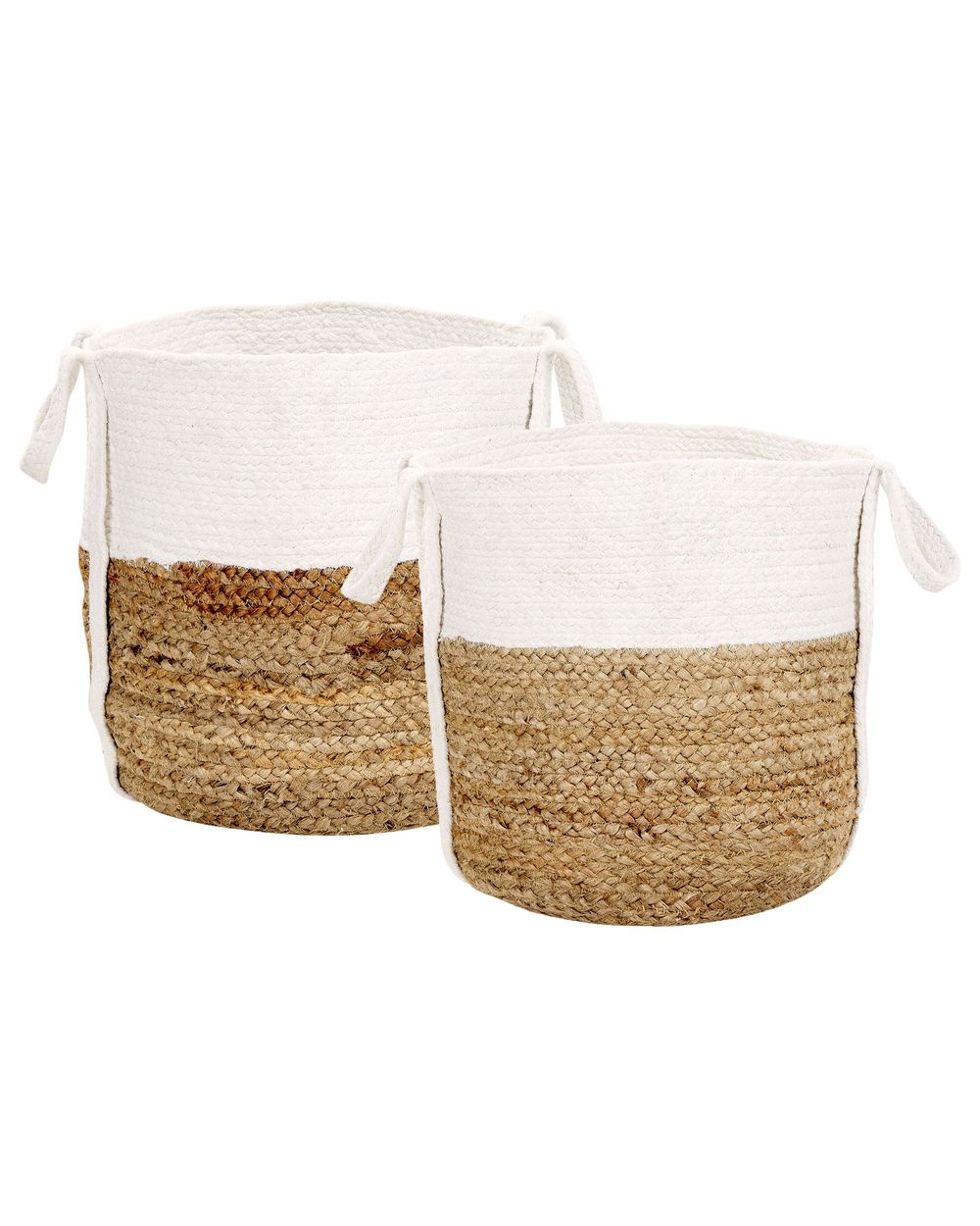 Set med 2 korgar BELLPAT Jute Naturlig