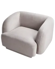 Fåtölj SKJANES Ljusgrå_959701