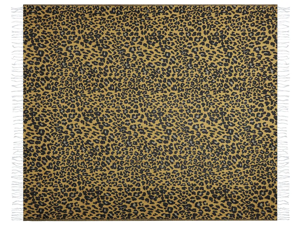 Torkkupeitto JAMUNE 130 x 170 cm Ruskea_834478