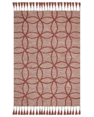 Rug KIRSEHIR Red 160 x 230 cm Cotton_848798