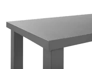 Garden Dining Set with Stools 6 Seater TARANTO Concrete Grey_775827