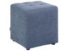 Pouffe KANSAS Fabric Blue