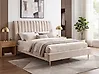Sänky Sametti MARVILLE 160 x 200 cm Beige