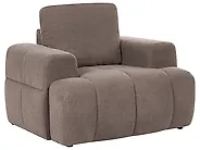 Sofagruppe 5-seters NARILLA Bouclé Gråbrun_1165073