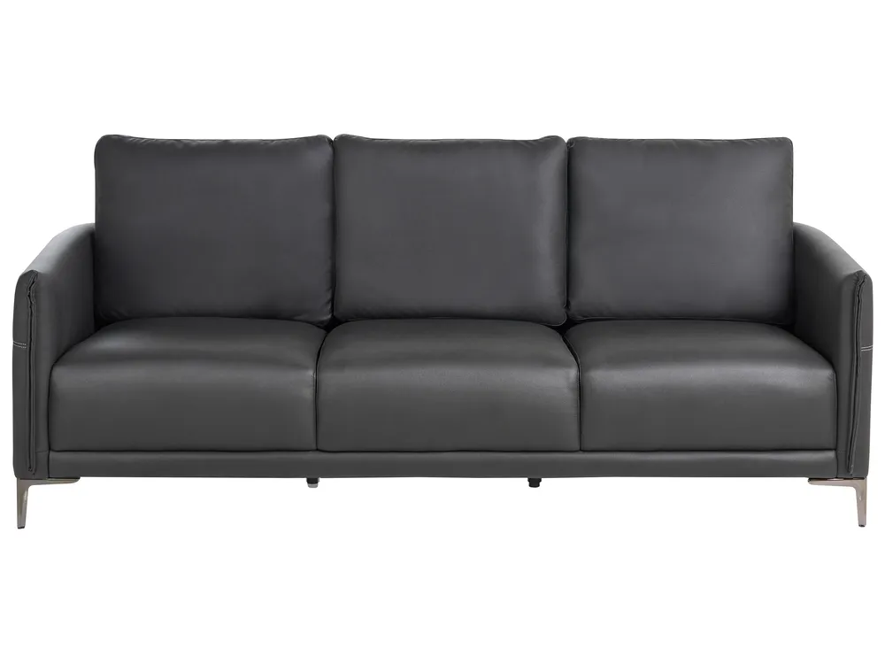 Sofa 3 Seater CILENS Fabric Black