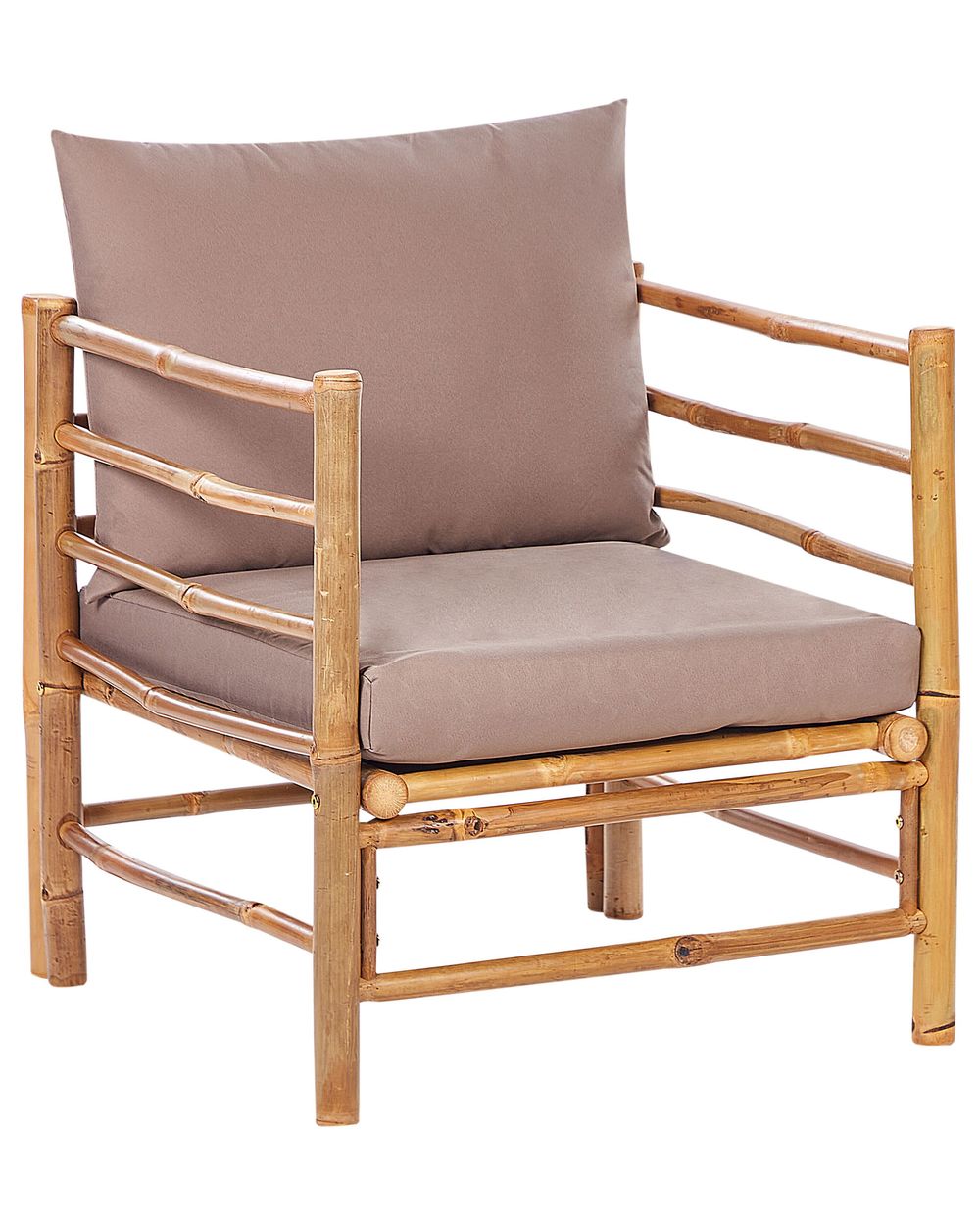 Garden Armchair CERRETO Bamboo Taupe