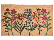 Dörrmatta TEKKONA Naturlig 50 x 80 cm Blomma Kokosfiber_1050320