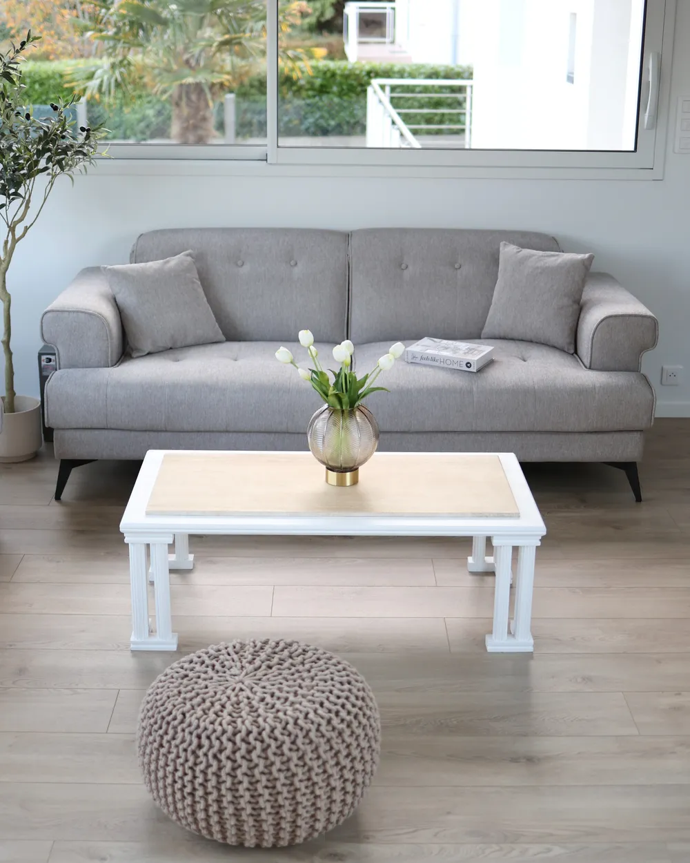Soffa 3-sits SKIVE Taupe_1033819