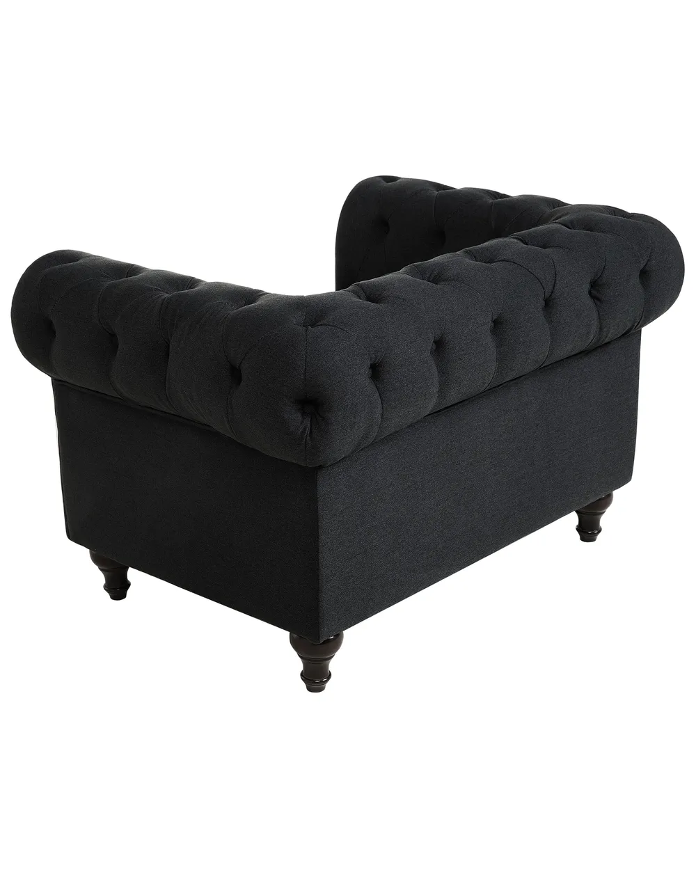 Nojatuoli CHESTERFIELD Kangas Grafiitinharmaa_675681