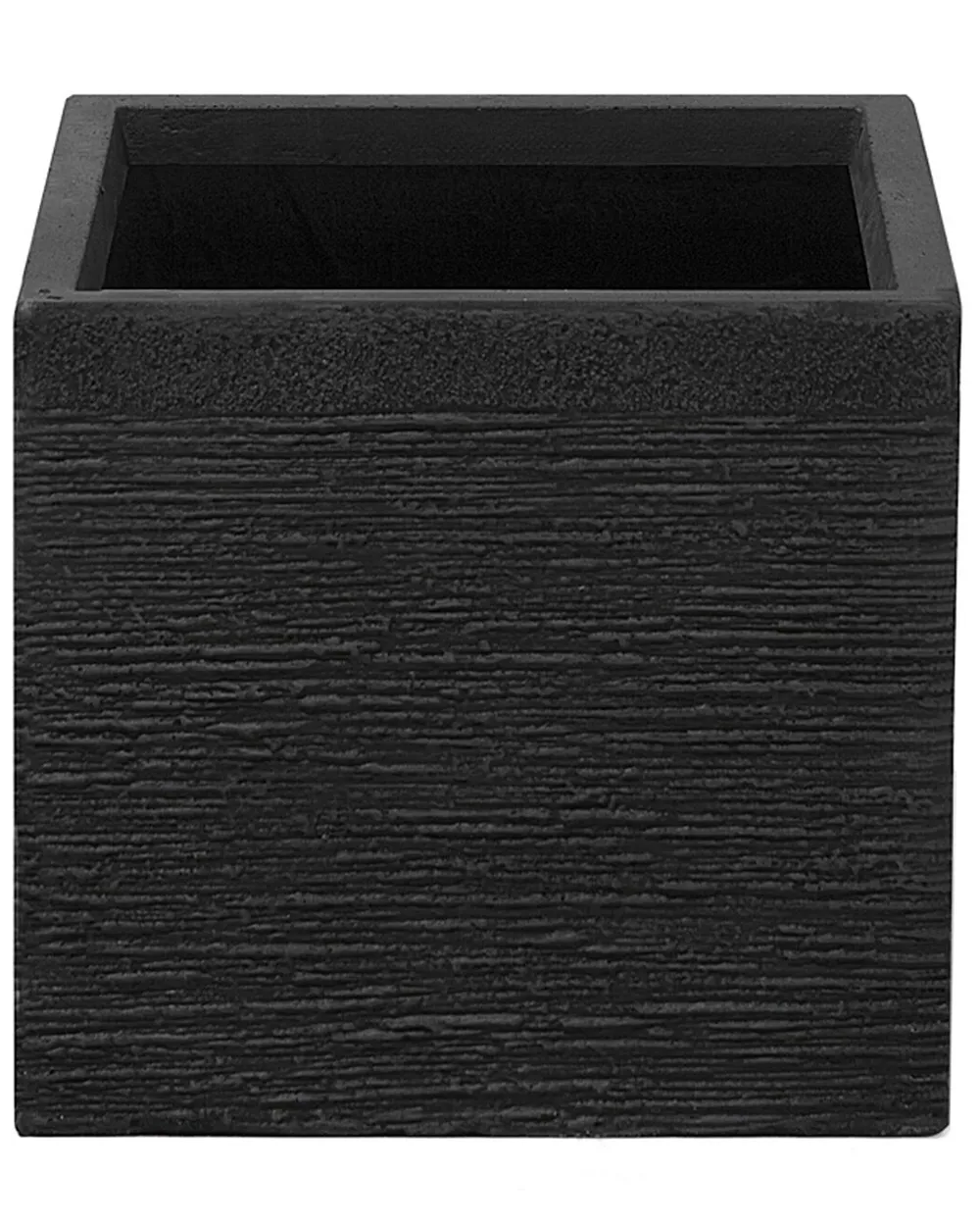 Plant Pot PAROS 30 cm Black