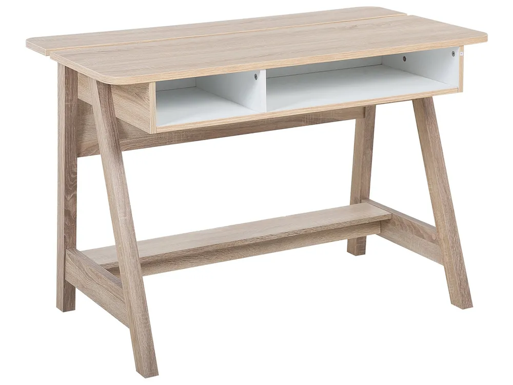 Home Office Desk JACKSON 110 cm 60 cm White