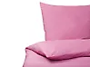 Pussilakanasetti HARMONRIDGE 155 x 220 cm Puuvillasatiini Vaaleanpunainen