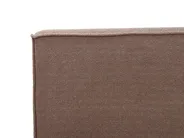 Bed Boucle LINARDS 160 x 200 cm (EU King Size) Brown_937244