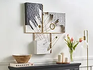 Seinäkoriste BALBRIGGAN 70 cm Metalli Monivärinen_1171574