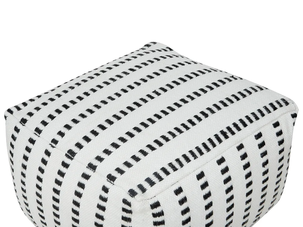 Pouffe GAJAN Fabric White_931684