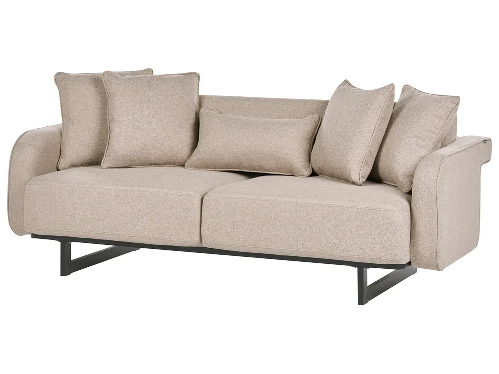 Soffa 3-sits SVANEK Ljusbrun_1061501