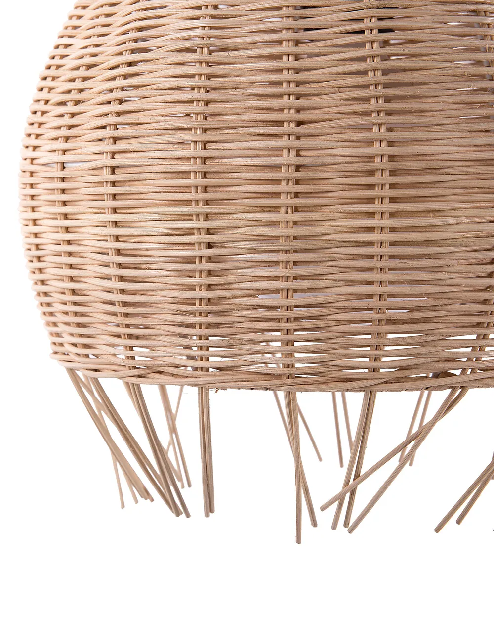 Pendant Lamp DRINO Rattan Light Brown_713487