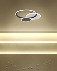 LED Ceiling Lamp ZAMI Metal Black_1149744