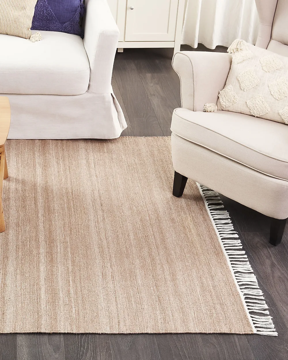 Rug MALHIA Beige 160 x 230 cm_1178617