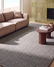 Rug KORDEA Grey 200 x 300 cm Wool_1144582