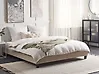 Sänky ilman sängynpäätyä kangas ROANNE 180 x 200 cm Beige