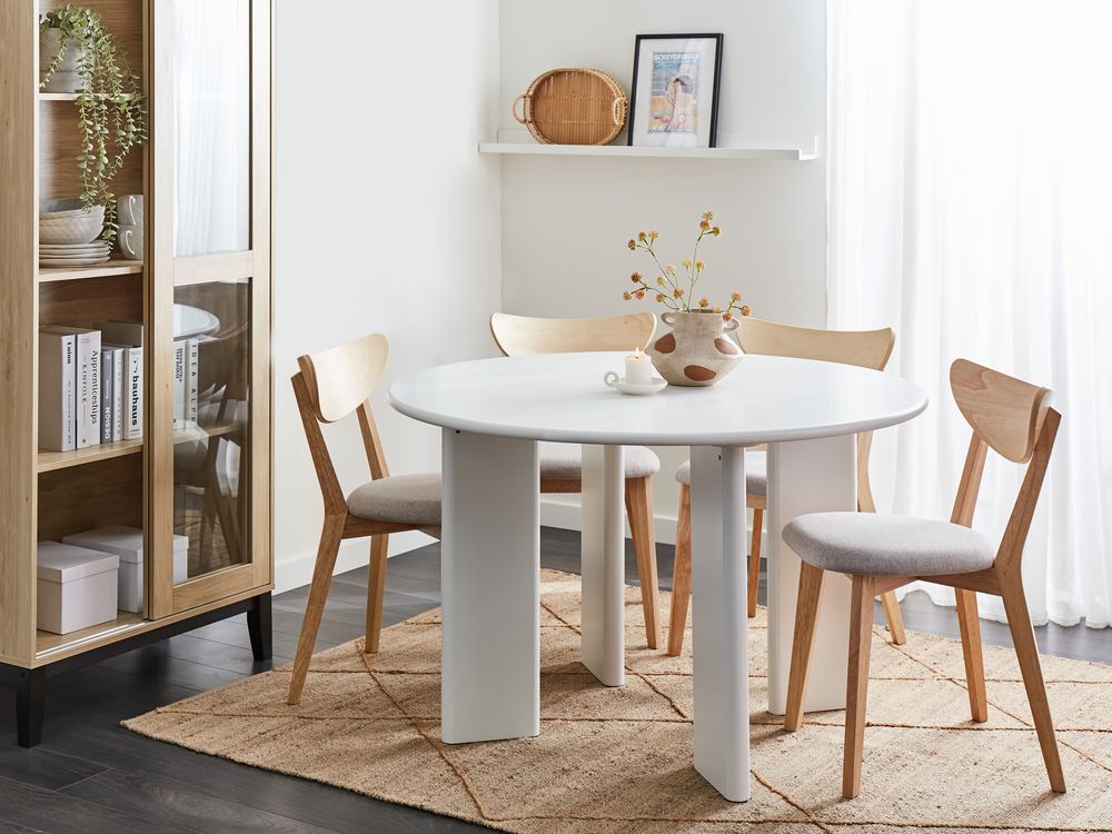 Matbord COSMO Vit 120 cm 120 cm