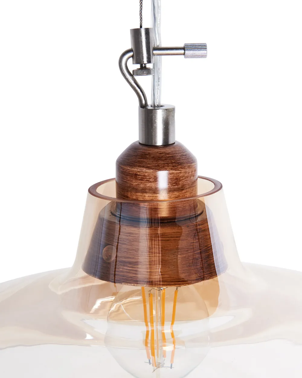 Pendant Lamp ALIKOS Glass Gold_693992