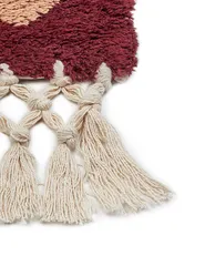 Rug SIIRT Red 160 x 230 cm Cotton_839609