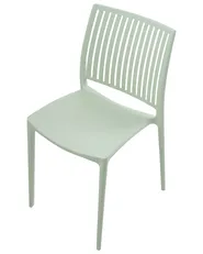 Set of 4 Garden Chairs ILLUMANI Light Green_1077499