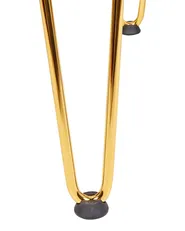Sminkbord med spegel och pall CAEN LED Vit_844969