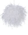 Pendant Lamp DRAVA Feathers White