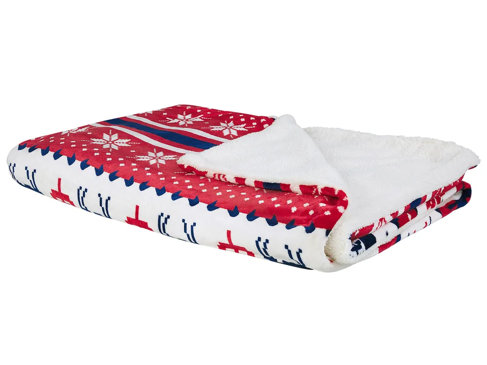 Blanket REKA 150 x 200 cm Red