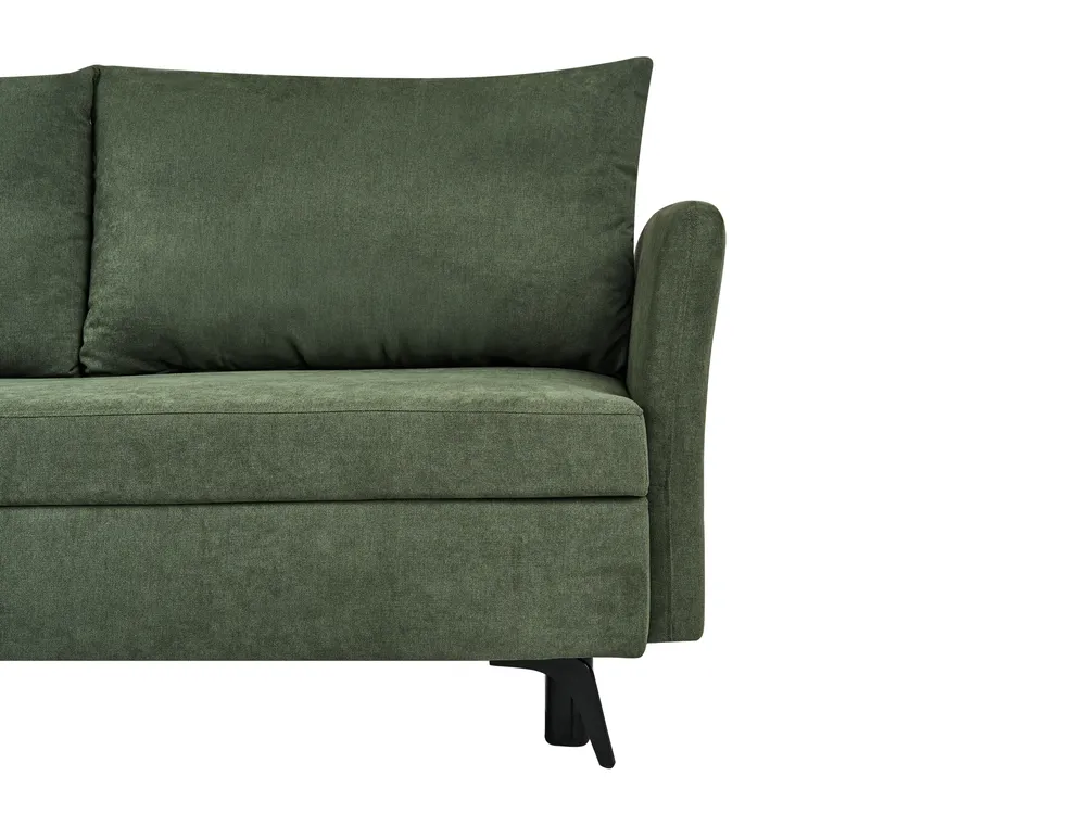 Hörnbäddsoffa 3-sits KOGE med förvaring Grön Högervänd_1087850